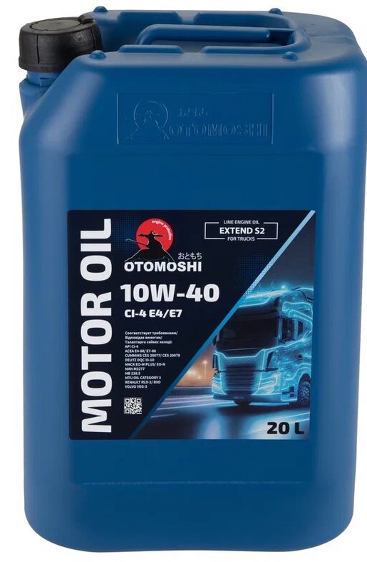 Посмотреть OTOMOSHI Extend S2 CI-4 E4/E7 10W-40